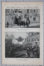 1900 Druck Homecoming Sir Redvers Buller Radlys Hotel Southampton Aldershot