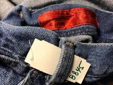 Bulwark Excel FR flame resistant men’s size 32 x 28.5 blue denim jeans cotton AR