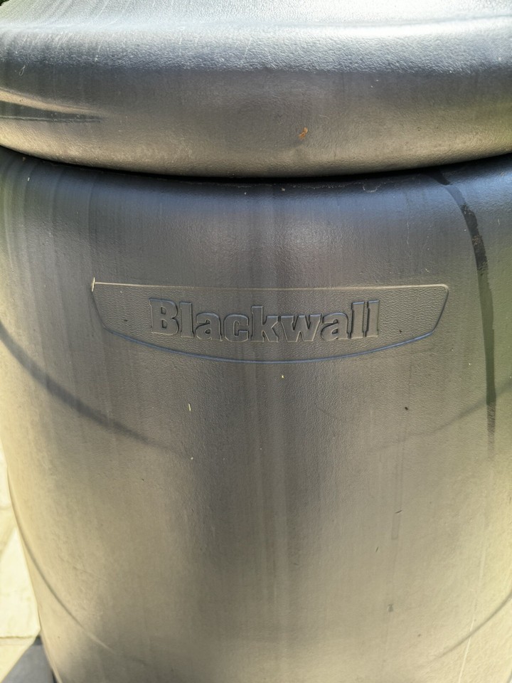 Large Blackwall Compost Converter Bin with Lid and Hatch Cover Black