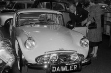 Daimler SP 250 Motor Show 1959 Car Old Photo