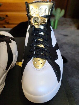 AIR JORDAN 7 RETRO CHAMPIONSHIP PACK CHAMPAIGN 2015 WHT/MTLLC GLD