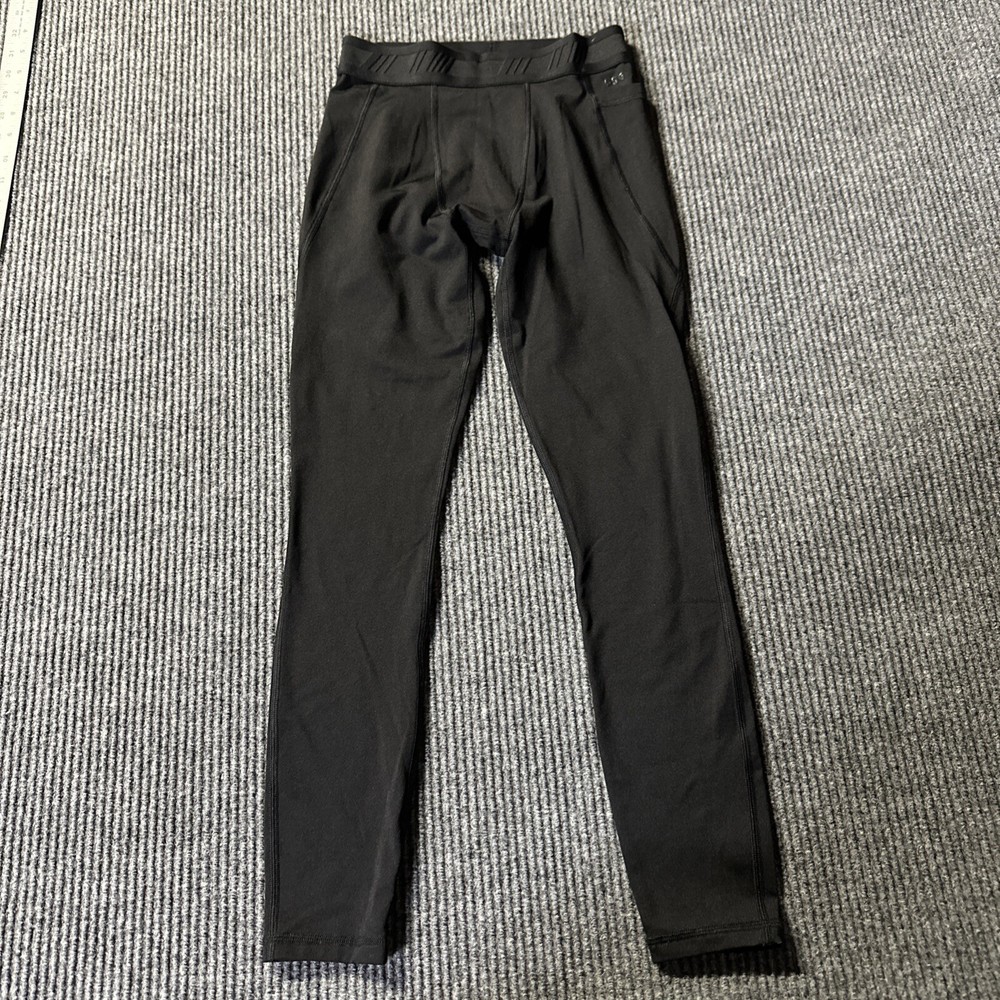 DSG Mens S Black Compression Pants for Workouts & Sports