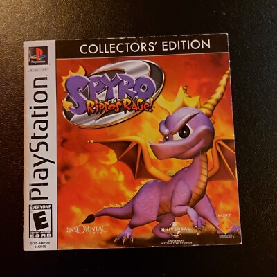 Spyro 2: Ripto's Rage! - Collector's Edition ** Manual Only **