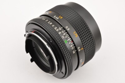 Near Mint Contax Carl Zeiss Planar T* 50mm f/1.4 MMJ Lens CY Mount