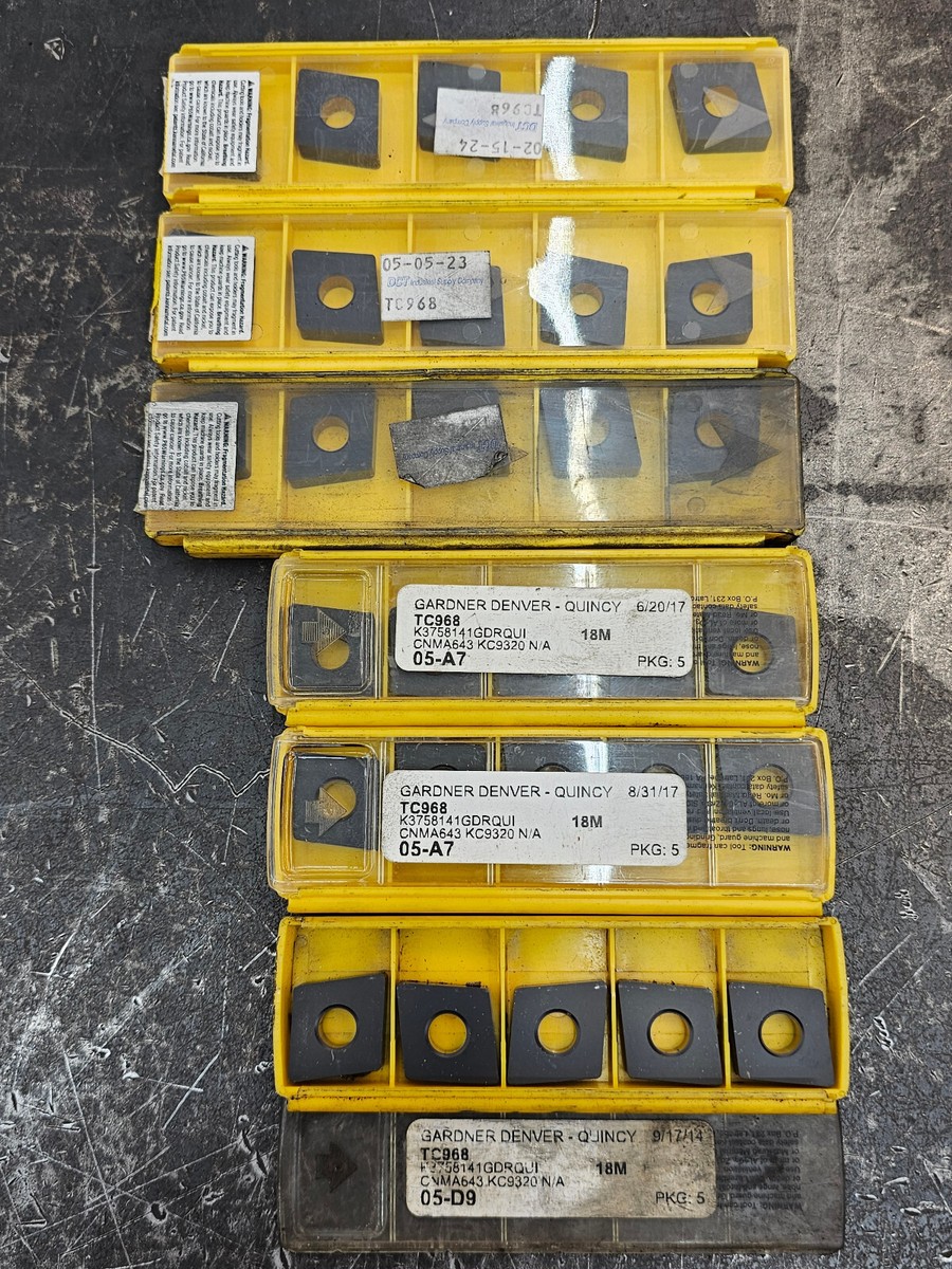 Qty 5 Kennametal CNMA 643 CNMA190612 3758141 KCK20 Grade Carbide