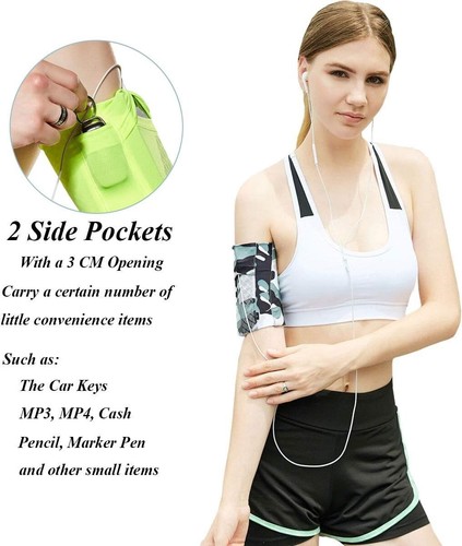 Sports Running Universal Armband Sleeve Cell Phone Arm Holder for Running Small - 第 2/10 張圖片