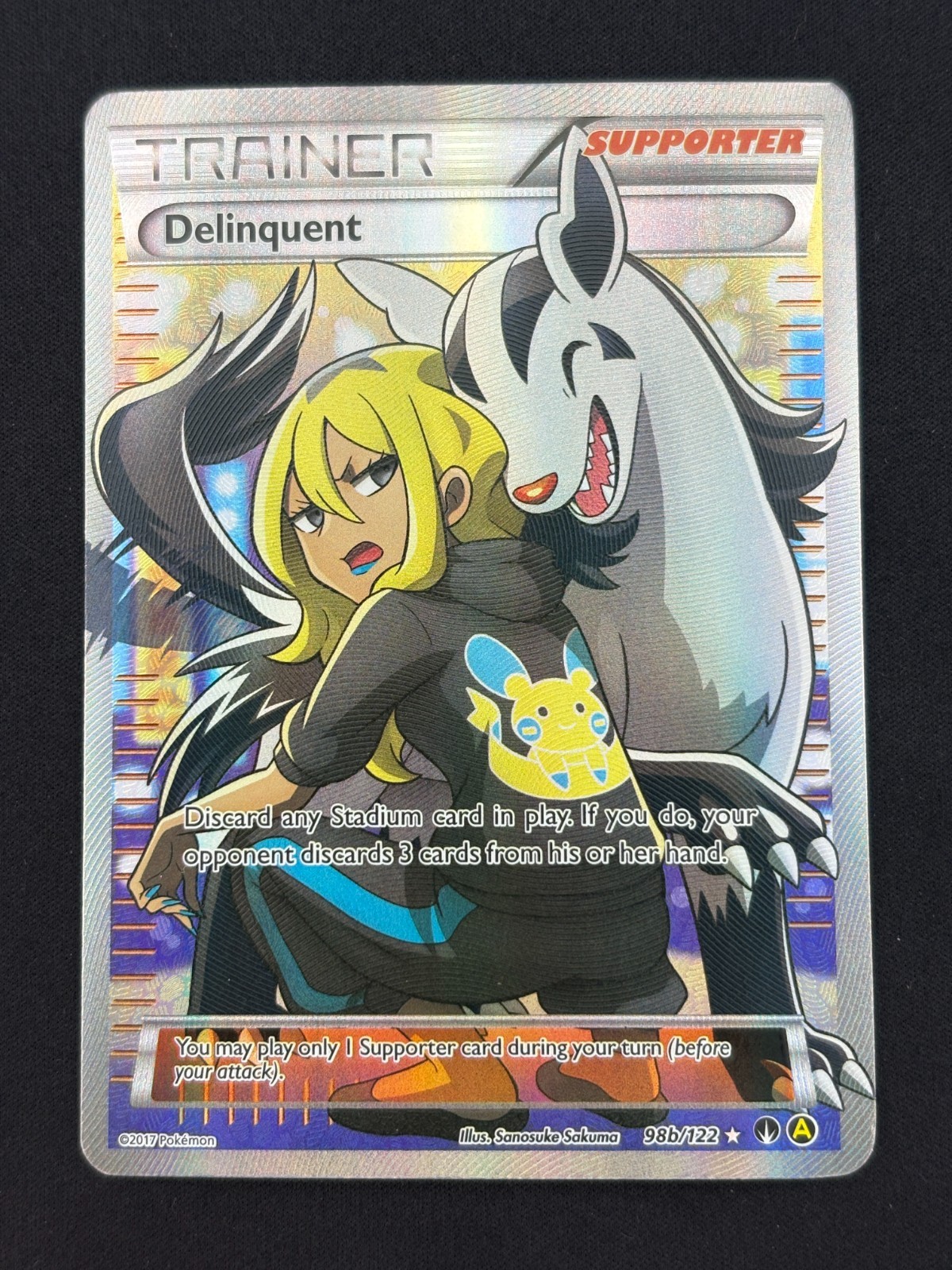 Delinquent 98b/122 - XY Premium Trainer - Lightly Played LP Pokemon Card