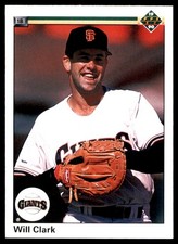 Will Clark 1990 Upper Deck #556 Giants MLB READ FREE SHIPPING AutographDen