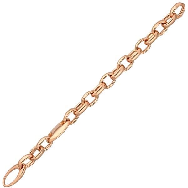 11Mm Anker-Armband Phantasie-Kette Armkette Aus 585 Gold Rotgold 20Cm-image
