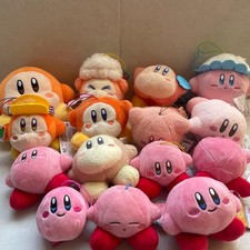 Nintendo Kirby Plush Lot 15 pcs with Tags Authentic Small Collectible Toys