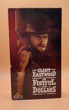 Fistful of Dollars VHS 1964, 1991 Clint Eastwood Buy 2 Get 1 Free