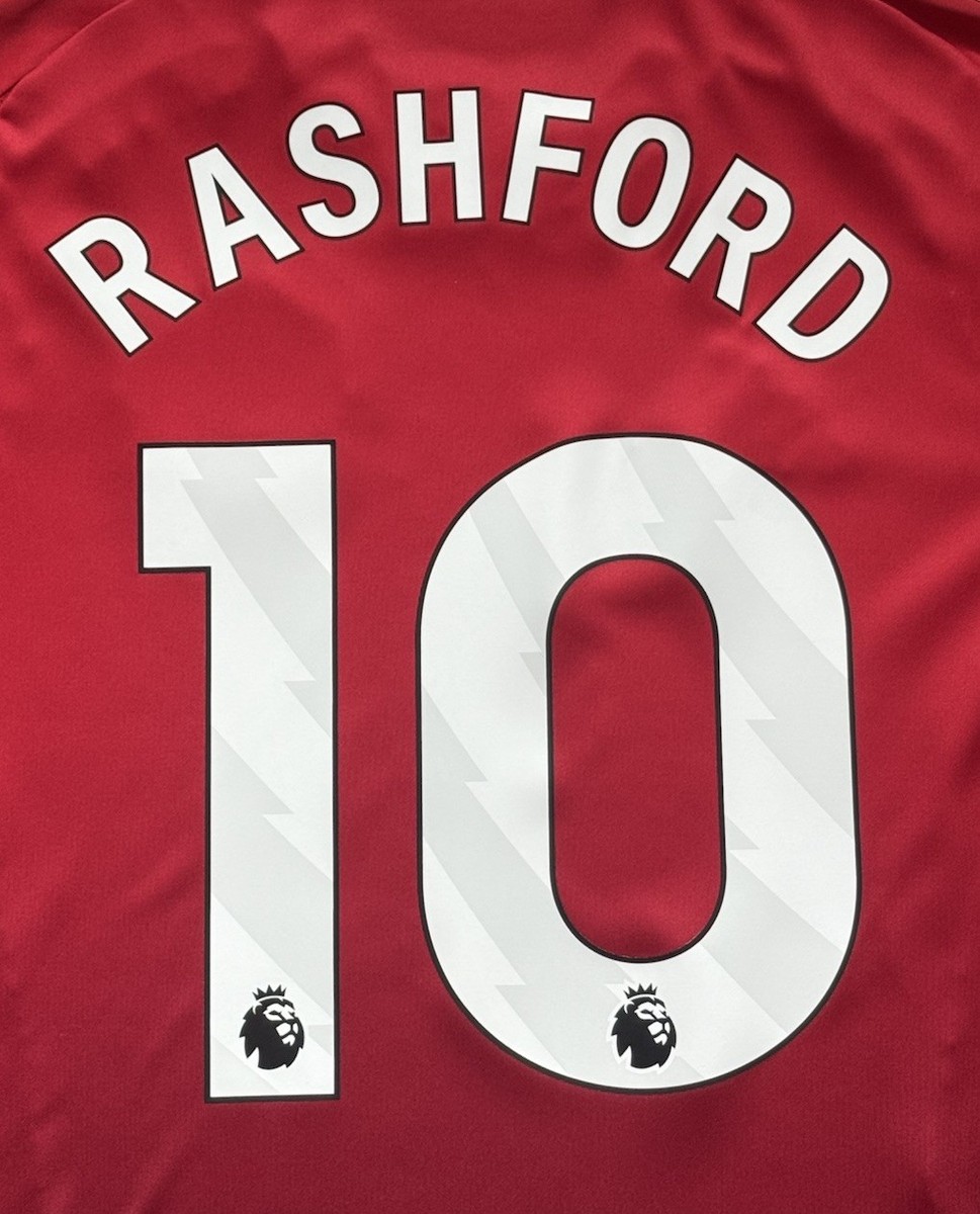 2024/25 Manchester United Home Jersey #10 Rashford Small adidas