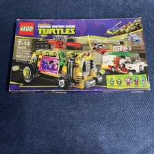 LEGO TMNT 79104 The Shellraiser Street Chase Open Box Sealed Bags New