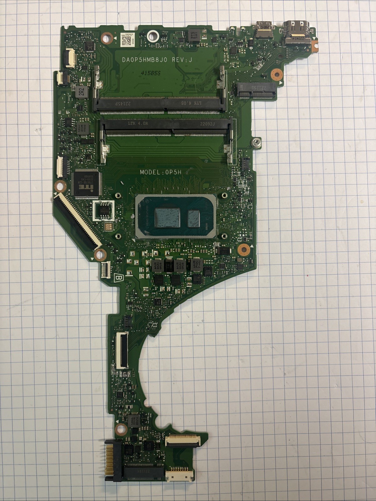 HP 15-DY Laptop Motherboard DA0P5HMB8J0 0P5H  @MB319