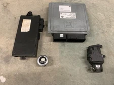2008 2009 2010 BMW 528i 528xi 128i ECU DME ENGINE COMPUTER CAS 3 KEY SET