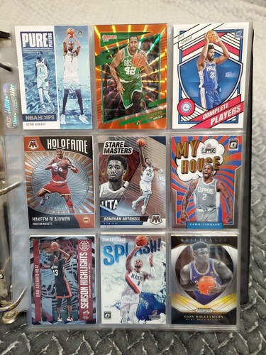 450 Basketball Karten Lot im Ordner - Bild 23 von 24