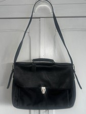 Coach Vintage Leather  Nylon Briefcase 5105 Mens