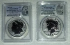 2023-S PCGS PR70 Morgan Peace Dollar Reverse Proof Set First Day of Issue OGP
