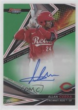 2022 Bowman's Best of Green Refractor 65/99 Allan Cerda #B22-AC Auto tj1