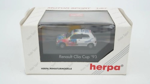 Herpa H0 035873 Renault Clio 16V Hubert Faller Cup '93 | Condition: Gebraucht