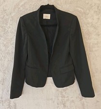 LOFT Size 8 Black Classic Blazer Career Jacket