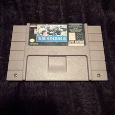 Tecmo Super Bowl II 2 Special Edition Nintendo SNES Cartridge Only 