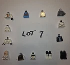 LEGO Star Wars Minifigure Damaged parts Lot  #7