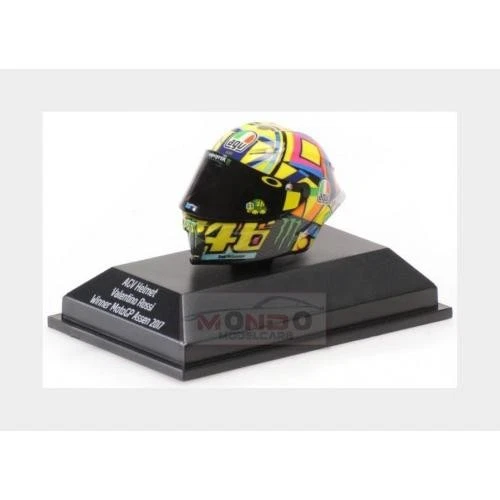 1:8 MINICHAMPS Agv Casco Helmet #46 Winner Assen 2017 Valentino Rossi 399170846 - Immagine 2 di 2