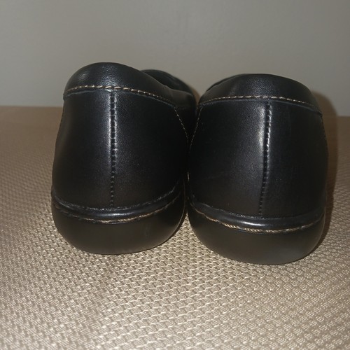 Clarks Damen Ashland Bubble schwarz Leder Slipper Halbschuh Größe US 8M (V) - Bild 8 von 8