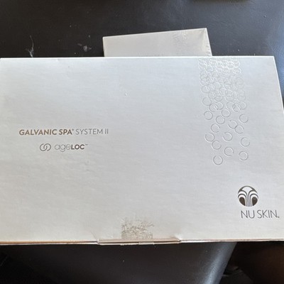 NU SKIN NUSKIN Galvanic Spa System II Ageloc Body Face Spa with a box of gels