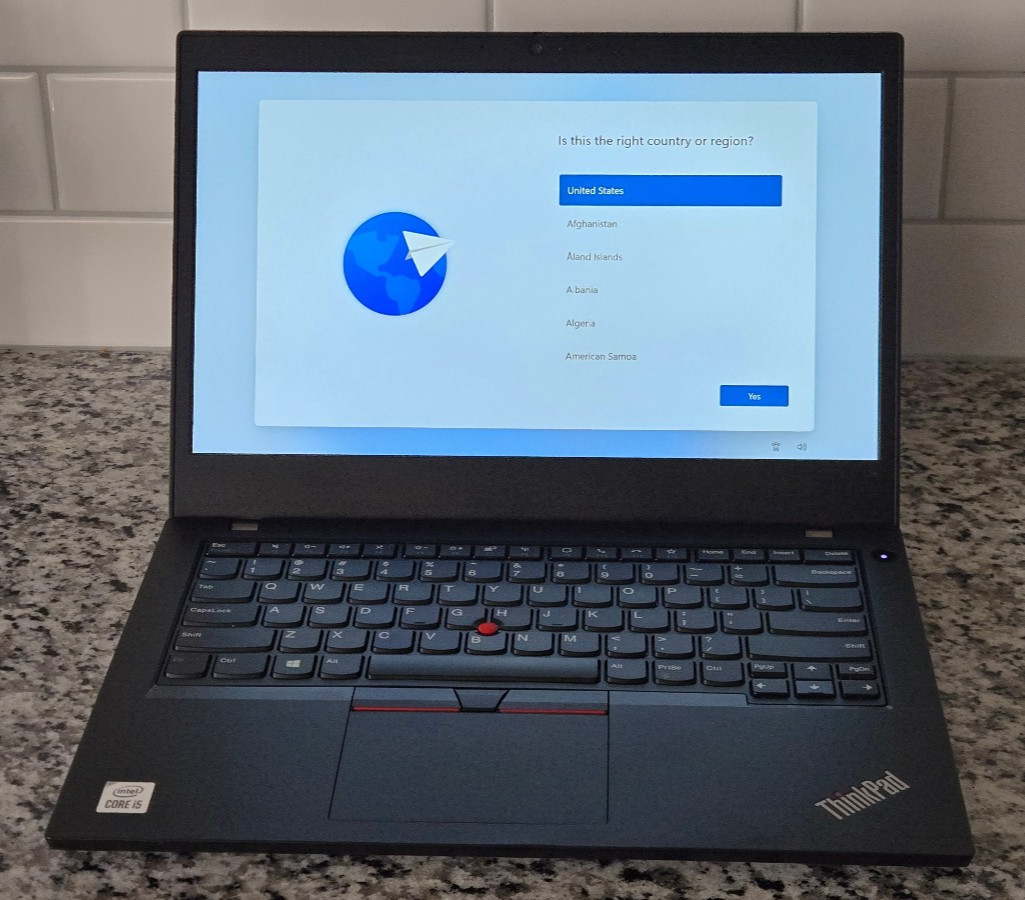 Lenovo ThinkPad L14 Gen 1 I5-10210U 1.6GHz 8GB 256GB SSD W11P