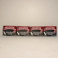 SELTZER CHARGERS Mr Fizz Lot of 4 boxes - 40 cartridges Free Priority Shipping!