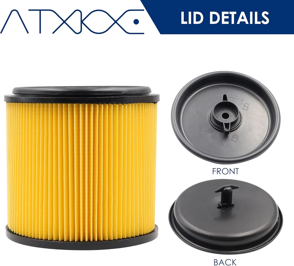 VCFS Replacement Filter for Vacmaster 5-16 Gallon Standard Cartidge Filter and R - Image 3 of 4