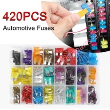 420Pcs Car Truck Motorcycle Boat Fuses US Auto Blade Fuse Assortment Kit Set
