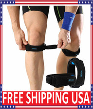Knee Brace Support Patella Stabilizer Strap Arthritis Running Tendon Pain Relief