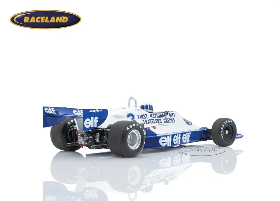 Tyrrell 008 Cosworth V8 F1 elf GP Monaco 1978 Didier Pironi, Spark 1:18, 18S721 - Bild 3 von 4