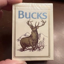 VINTAGE BUCKS PLAYING CARDS PHILLIP MORRIS INC. 1990 Sealed NOS