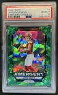 2024 Panini Prizm Jayden Daniels Emergent RC Green Ice #2 Commanders PSA 10