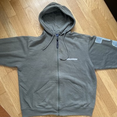 Freeman T. PORTER L Sweat Weste Hoodie Pullover vintage 1990 grün oliv Design