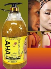 AHA Intensive Skin Whitening Shower Gel Soft Exfoliating Body Wash, 2L USA Stock