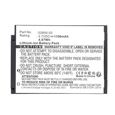 Battery Summer Infant Baby Touch 02000 02000Z 02004 02000-10 02800-02 1100mAh