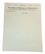 Rare Marion Shovel & Dredge Co. NOS  early 19...
