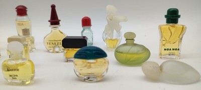 Vintage Parfum Miniaturen Sammlung Raritäten Dior Grés Armani Poison Venezia