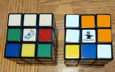 Lot of 2 3x3 Cube Puzzles Rubik's and Cubesmith
