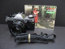Canon AE-1P camera  50mm 1.8 lens no squeal tested MINT MINUS 2