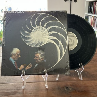 Walter Scharf Jacques Cousteau The Legend Of The Living Sea LP 1971 Ocean OR711