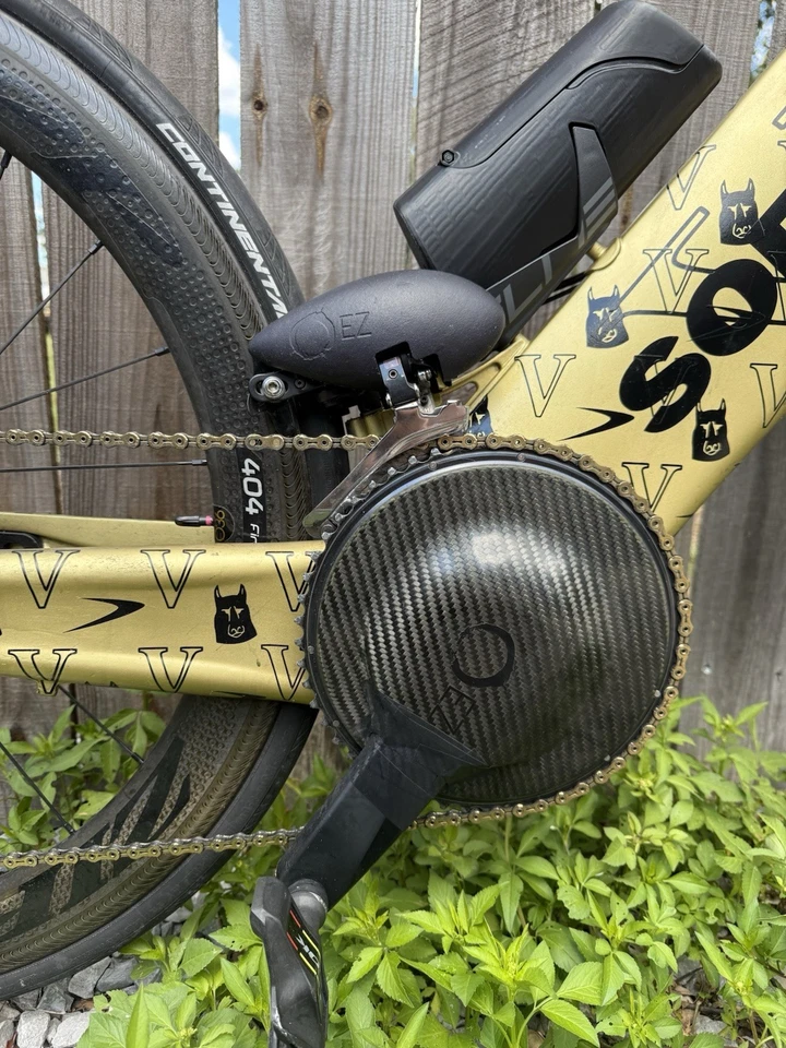 Bicicleta de carreras de triatlón de carbono Softride Power V cremallera grande 700c freno de llanta de 11 velocidades Foto 3 de 4