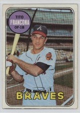 1969 Topps Tito Francona #398 15wb