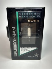 Vintage Sony Walkman WM-F12 Cassette Player PARTS REPAIR