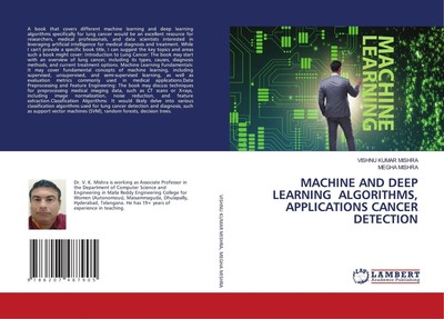 Vishnu Kumar Mishra (u. a.) | MACHINE AND DEEP LEARNING ALGORITHMS,...